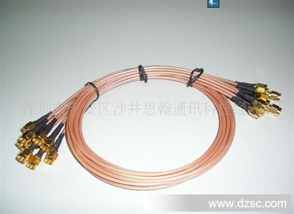 供應(yīng)高品質(zhì)雙SMA公頭RG316射頻電纜，可按需定制，盡在維庫電子市場網(wǎng)